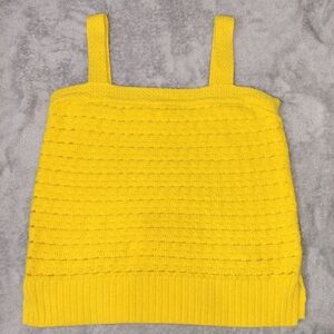 Sonoma Vibrant Yellow Knit Top